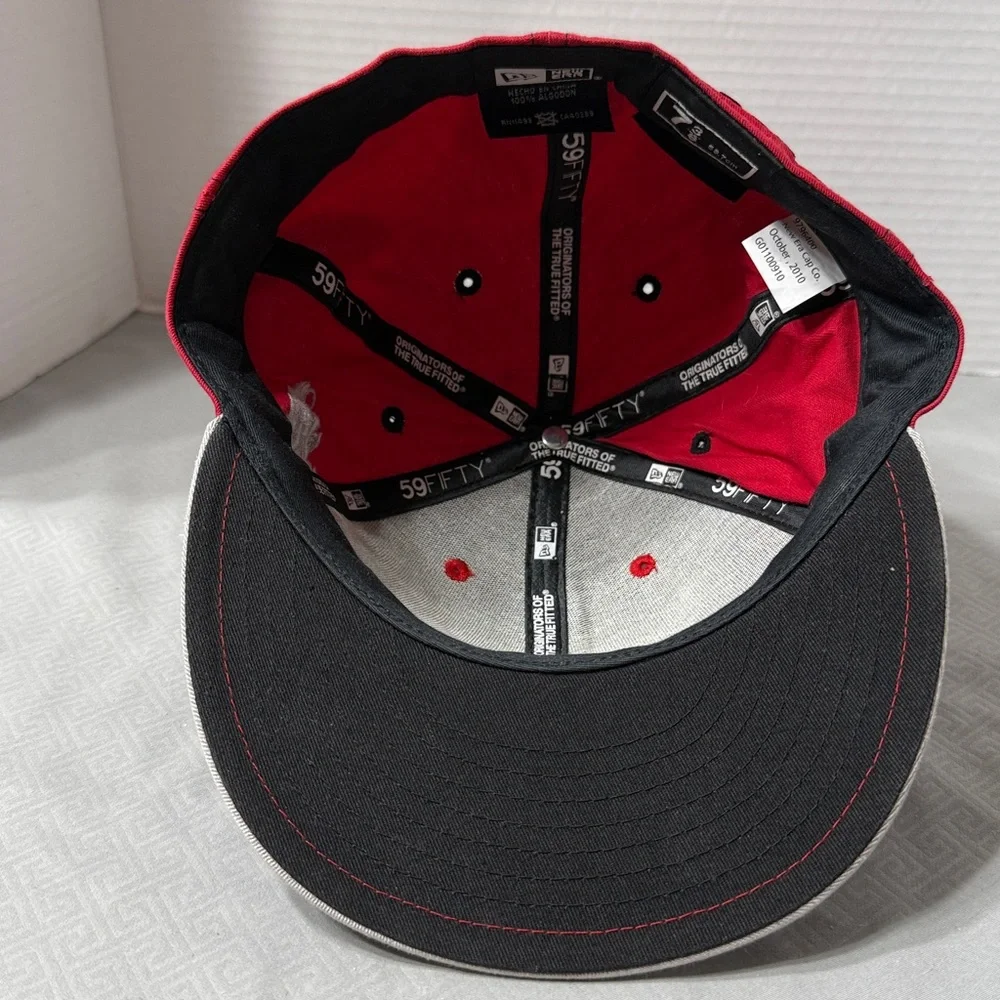 New Era X Volcom 59Fifty Nico Izzi Y2K Racer Embroidered Collectors Cap Sz 7 3/8